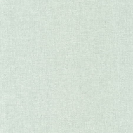 Papier peint Linen Uni vert d'eau chiné - MOOVE - Caselio - MVE68527010