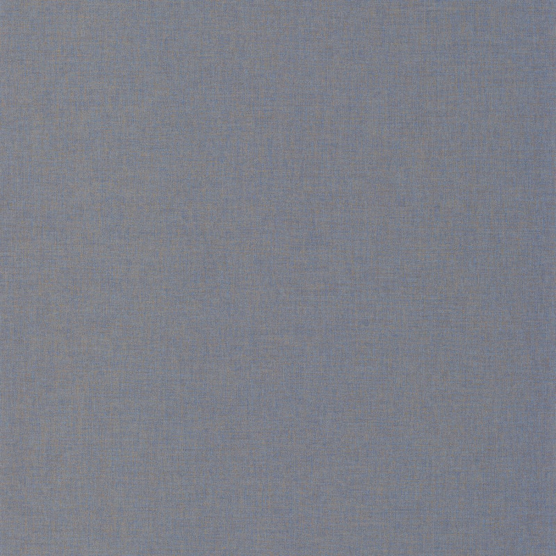 Papier peint Linen Uni Métallisé bleu cuivré - LINEN - Caselio - LINN68526236