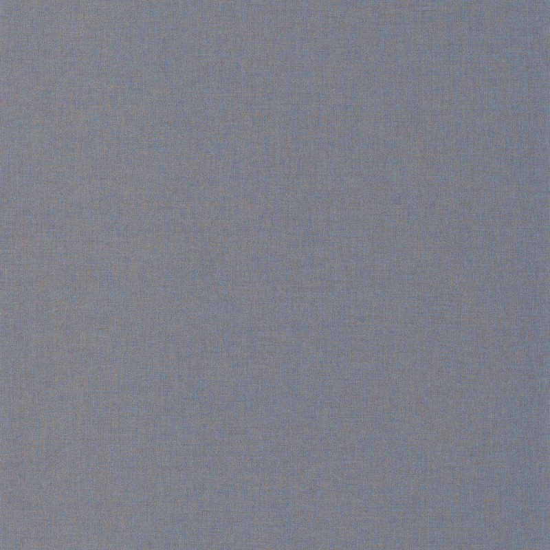 Papier peint Linen Uni Métallisé bleu cuivré - LINEN - Caselio - LINN68526236