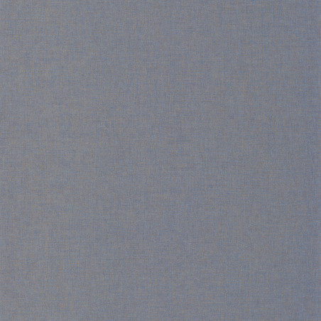 Papier peint Linen Uni Métallisé bleu cuivré - LINEN - Caselio - LINN68526236