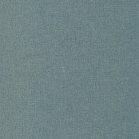 Papier peint Linen Uni Métallisé bleu or - LINEN - Caselio - LINN68526320