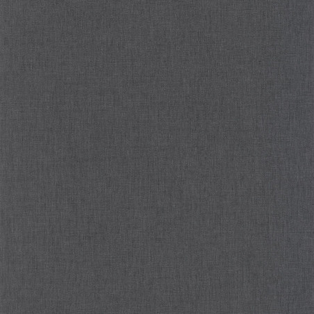 Papier peint Linen uni noir - LINEN - Caselio - INN68529560