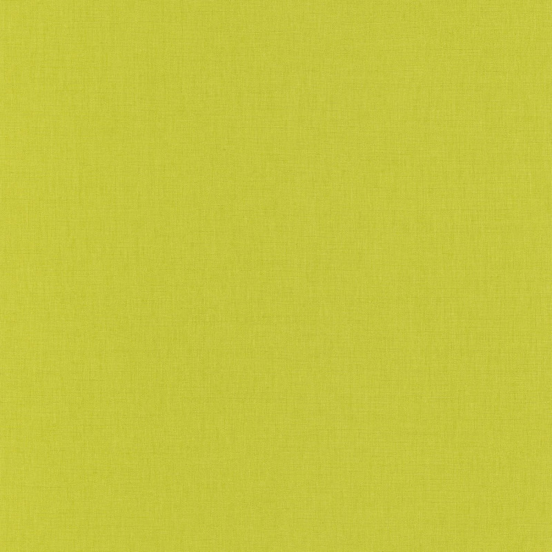 Papier peint Linen uni vert moyen - LINEN - Caselio - INN68527483
