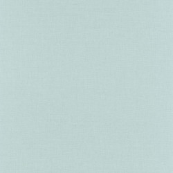 Papier peint Linen uni turquoise et gris - LINEN - Caselio - INN68526899