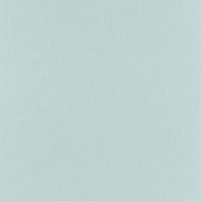 Papier peint Linen uni turquoise et gris - LINEN - Caselio - INN68526899