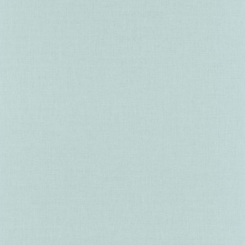 Papier peint Linen uni turquoise et gris - LINEN - Caselio - INN68526899