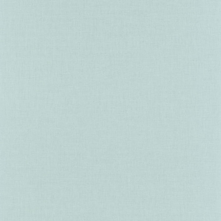 Papier peint Linen uni turquoise et gris - LINEN - Caselio - INN68526899