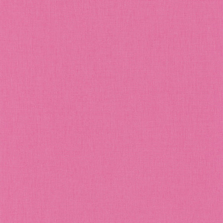 Papier peint Linen Uni rose foncé - LINEN - Caselio - INN68524112