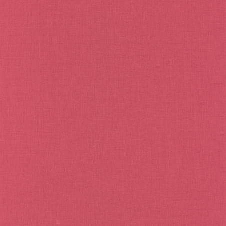 Papier peint Linen Uni rose framboise - SWING - Caselio - SNG68524340