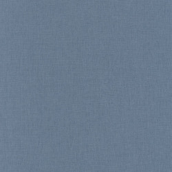 Papier peint Linen Uni bleu foncé - SWING - Caselio - SNG68526460