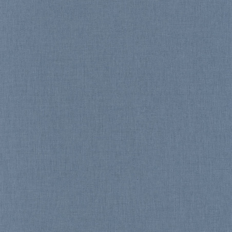 Papier peint Linen Uni bleu foncé - SWING - Caselio - SNG68526460