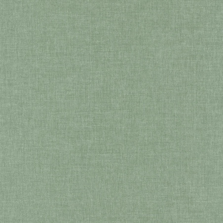 Papier peint Linen uni vert de gris - SUNNY DAY - Caselio - SNY68527190