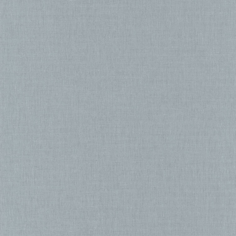 Papier peint Linen Uni bleu gris moyen - SUNNY DAY - Caselio - SNY68526340