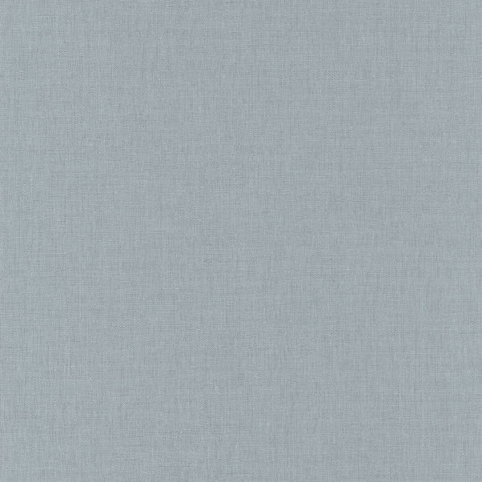 Papier peint Linen Uni bleu gris moyen - SUNNY DAY - Caselio - SNY68526340