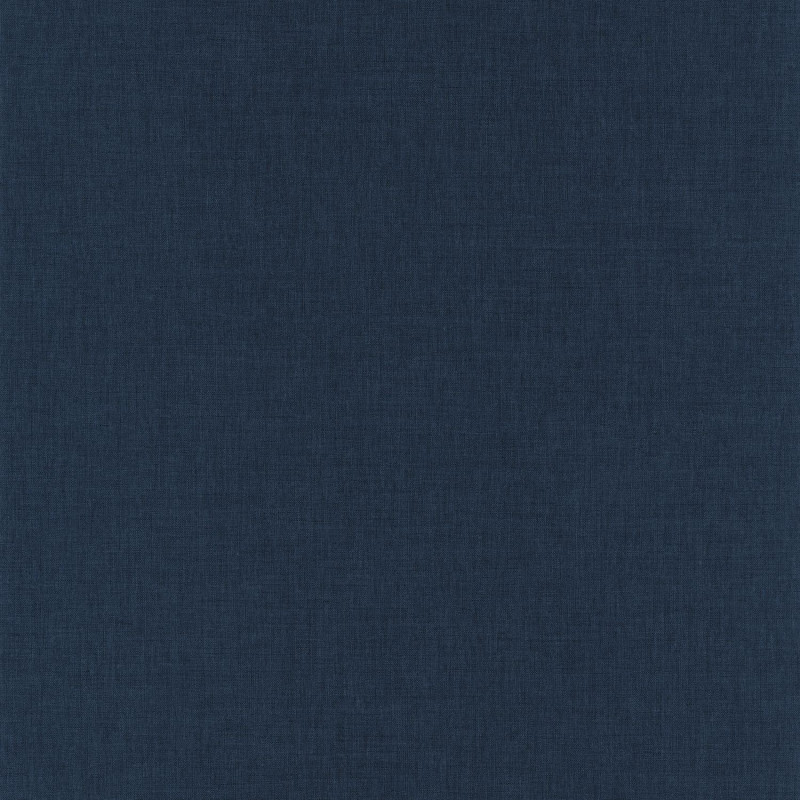 Papier peint Linen uni bleu marine - SUNNY DAY - Caselio - SNY68526640