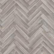 Sol PVC - Oak Chevron 607M chêne gris - Dynasty Optima BEAUFLOR - rouleau 4M
