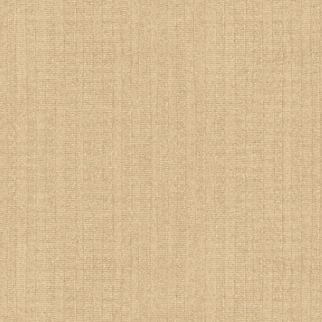Papier peint Rayure Végétale beige doré  - BAMAKO - Lutèce - G78328