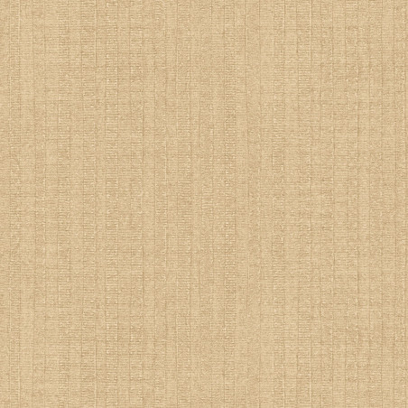 Papier peint Rayure Végétale beige doré- BAMAKO - Lutèce - G78328