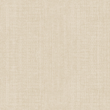 Papier peint Rayure Végétale beige - BAMAKO - Lutèce - G78319