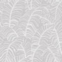 Papier peint Feuille XXL gris clair - BAMAKO - Lutèce - G78298