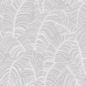 Papier peint Feuille XXL gris clair - BAMAKO - Lutèce - G78298