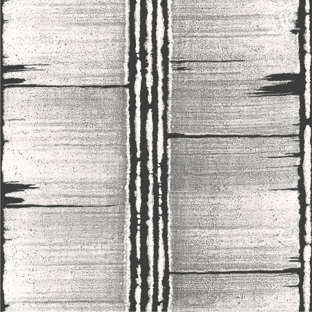 Papier peint Ecorce noir et gris - BAMAKO - Lutèce - G78283
