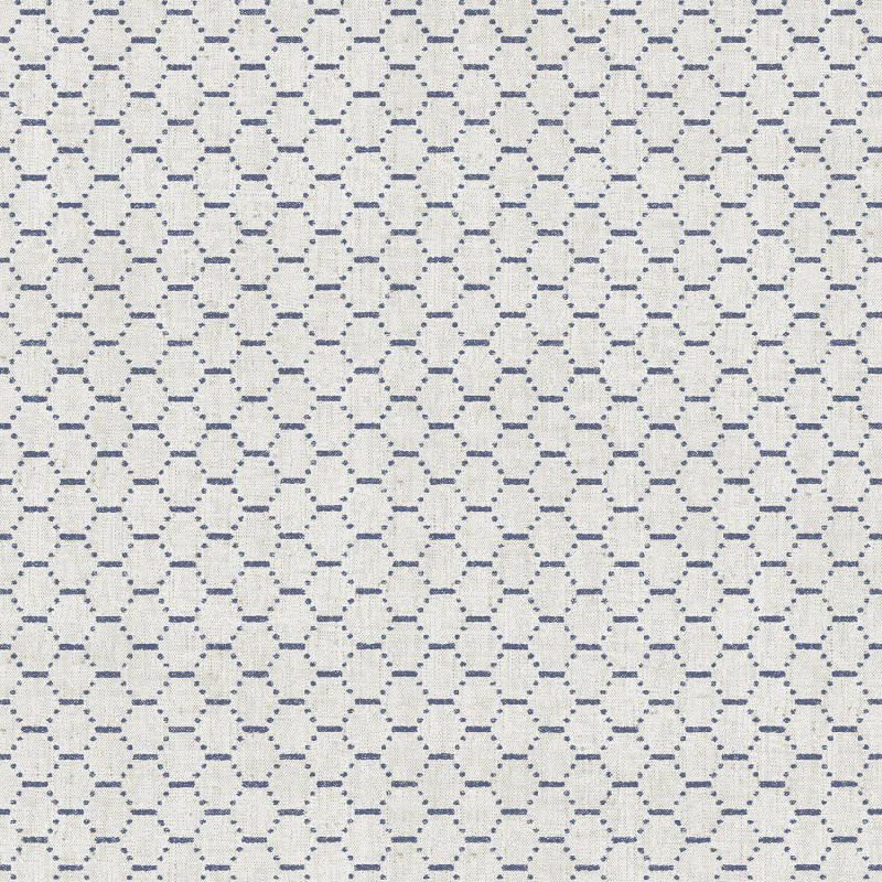 Papier peint Alvéole bleu marine - BAMAKO - Lutèce - G78295