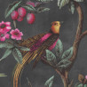 Papier peint Oiseau Paradis anthracite - BLOOM - Lutèce - BLO441