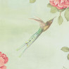 Papier peint Décor Mural Rosier aqua 4 Lés - BLOOM - Lutèce - BLO457DX