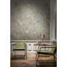 Papier peint Décor Mural Rosier taupe 4 Lés Impression Numérique - BLOOM - Lutèce - BLO459DI