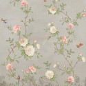 Papier peint Décor Mural Rosier taupe 4 Lés Impression Numérique - BLOOM - Lutèce - BLO459DI
