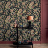 Papier peint Motif Héritage noir - BLOOM - Lutèce - BLO461