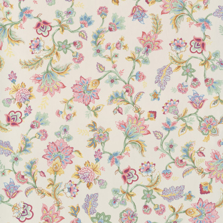 Papier peint Motif Cachemire crème - BLOOM - Lutèce - BLO476