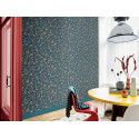 Papier peint Motif Cachemire bleu - BLOOM - Lutèce - BLO473
