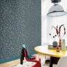 Papier peint Motif Cachemire bleu - BLOOM - Lutèce - BLO473