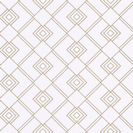 Papier peint Gatsby beige or - SCARLETT - Caselio - SRL100471002