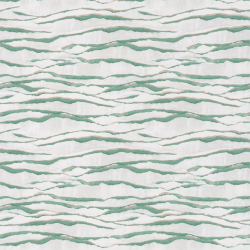 Papier peint Emma vert émeraude - IDYLLE  - Casadeco - IDYL83837505