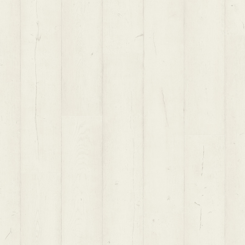 Sol Stratifié  "Chêne Peint Blanc SIG4753" - Signature QUICK STEP
