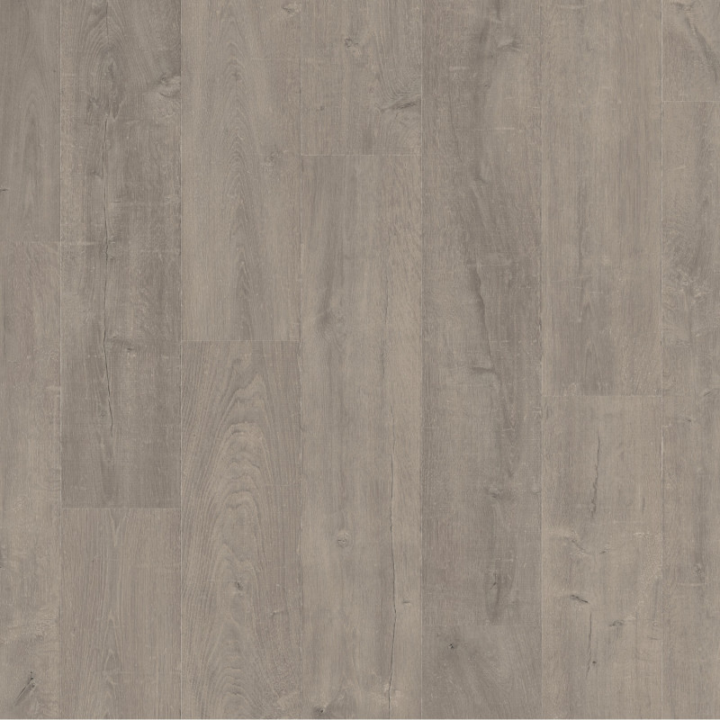 Sol Stratifié  "Chêne Patiné Gris SIG4752" - Signature QUICK STEP