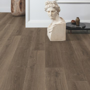 Sol Stratifié  "Chêne Brun Brossé SIG4766" - Signature QUICK STEP