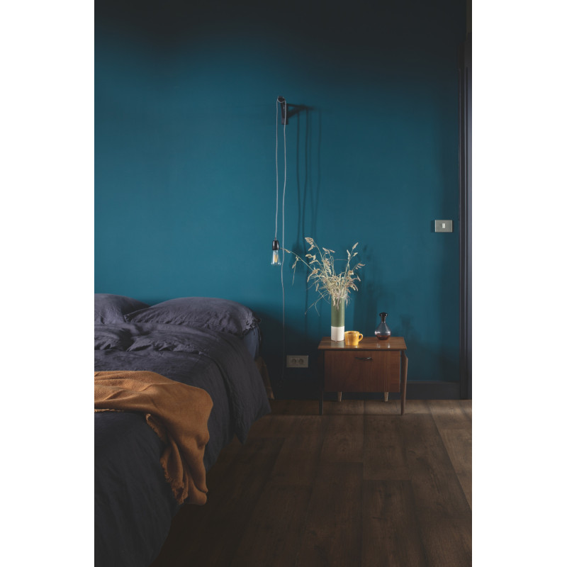 Sol Stratifié  "Chêne Ciré Brossé SIG4756" - Signature QUICK STEP