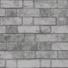 Papier peint trompe l’œil Briques gris foncé - Ugepa - M344-29 Papier peint trompe l’œil Briques gris foncé - Ugepa - M344-29