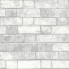 Papier peint trompe l’œil Briques blanches - Ugepa - M344-39 Papier peint trompe l’œil Briques blanches - Ugepa - M344-39