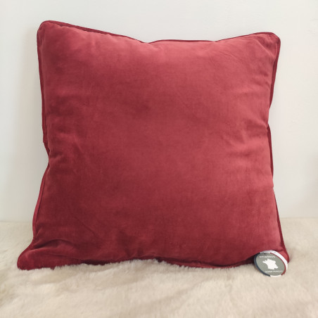 Coussin Nuit Terracotta floral - 50x50cm - Amadeus