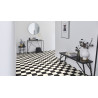Sol PVC - Echiquier 2 black & white - Iconik Life TARKETT - rouleau 4M