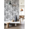 Papier peint intissé TROPIC XL noir et blanc - Rasch 478013 Papier peint intissé TROPIC XL noir et blanc - Rasch 478013