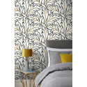 Papier peint intissé MATISSE noir et blanc, doré - Rasch 465686