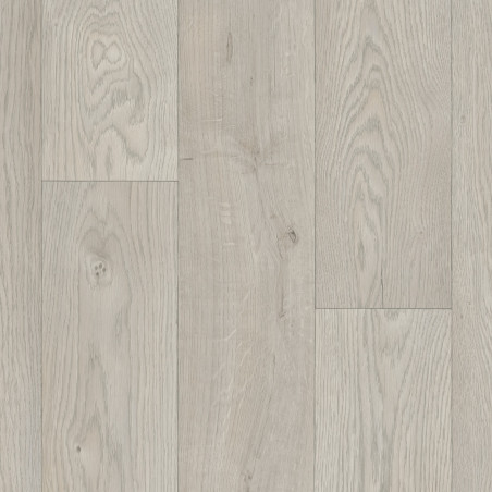 Sol PVC - Aspin 891 parquet bois grège - Bingo Classic Wood IVC - rouleau 4M