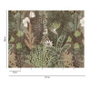 Panoramique Botanic Jungle vert kaki - METROPOLITAN STORIES THE WALL - AS Creation - 382431