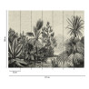 Panoramique Palmeraie noir et blanc - METROPOLITAN STORIES THE WALL - AS Creation - 382351